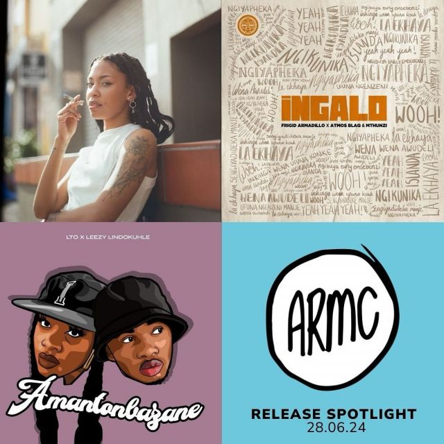 Get ready to groove to the latest hits with only the hottest releases out of Africa in this week’s release spotlight 🌍🎵 Check out @yamikooooooooo on her latest release ‘Caught Up’, @leezy_lindokuhle shines on @tumi_virtuoso’s ‘Amantombazana’, we also have @frigidarmadillo @atmosblaq and @mthunzisa with their house hit ‘Ingalo’, and take you on a personal journey of @Kuchikola’s album ‘Stages’! 🚀✨ Hit the link in our bio to vibe with us! 🔗 #ReleaseSpotlight #ARMC #NewMusic #outnow